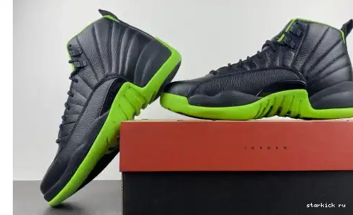 GREEN 12 AJ12 FLIGHT DOF Jordan BLACK 0516